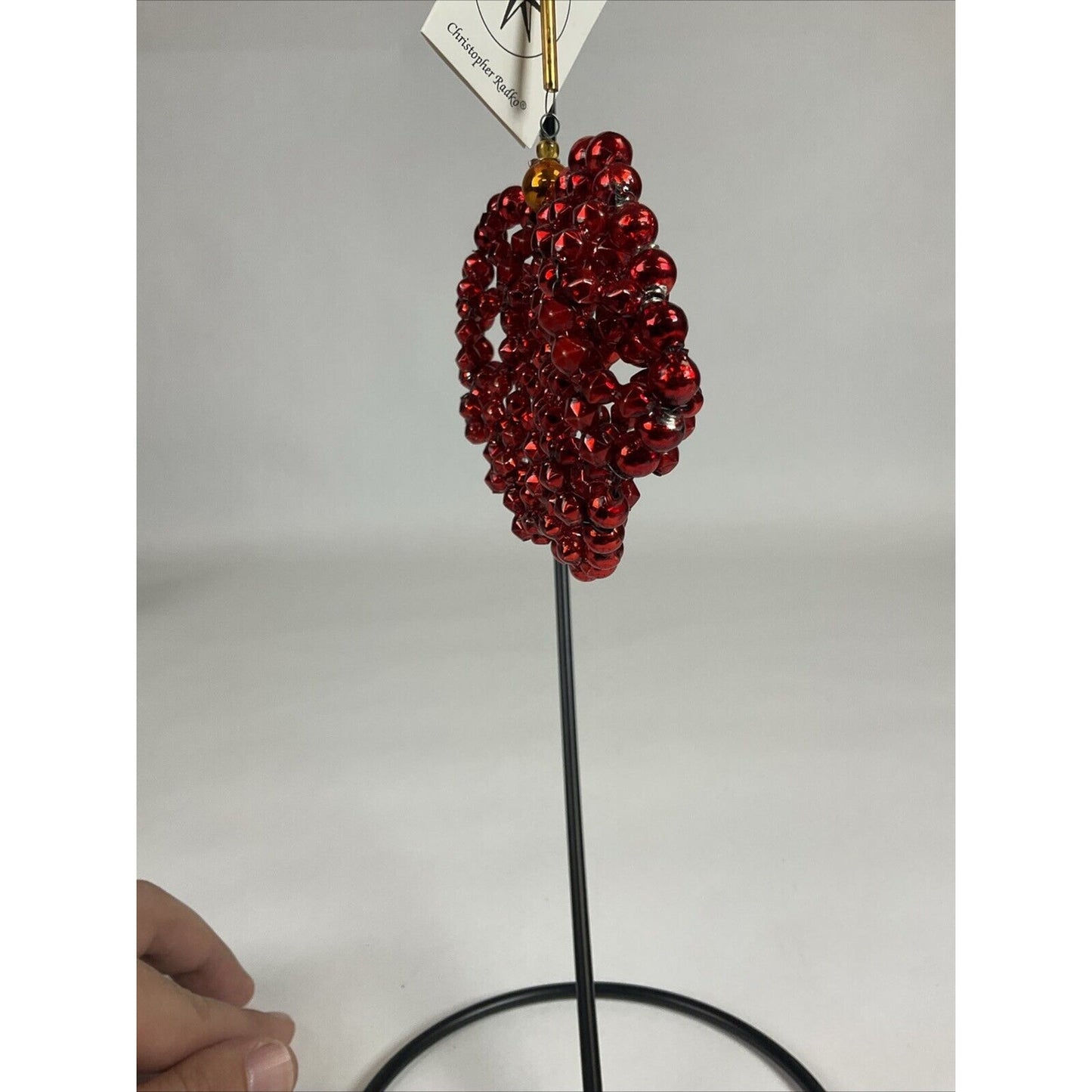 CHRISTOPHER RADKO ORNAMENT EVERY BEAD OF MY HEART