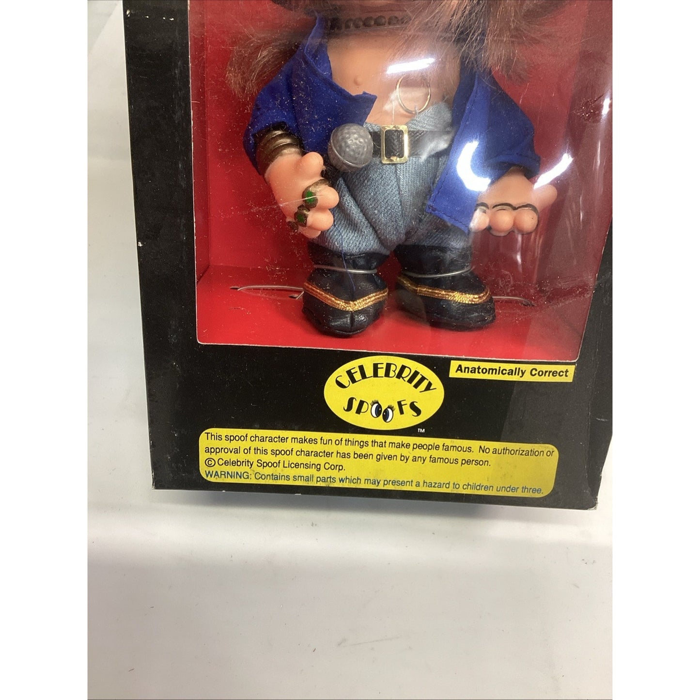 Set Of 2 Celebrity Spoof Troll Dolls In original Boxes - GNR Axel Rose