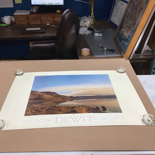 1984 Deborah Dewit Editions Limited Lake Albert Poster Print - 36x25”