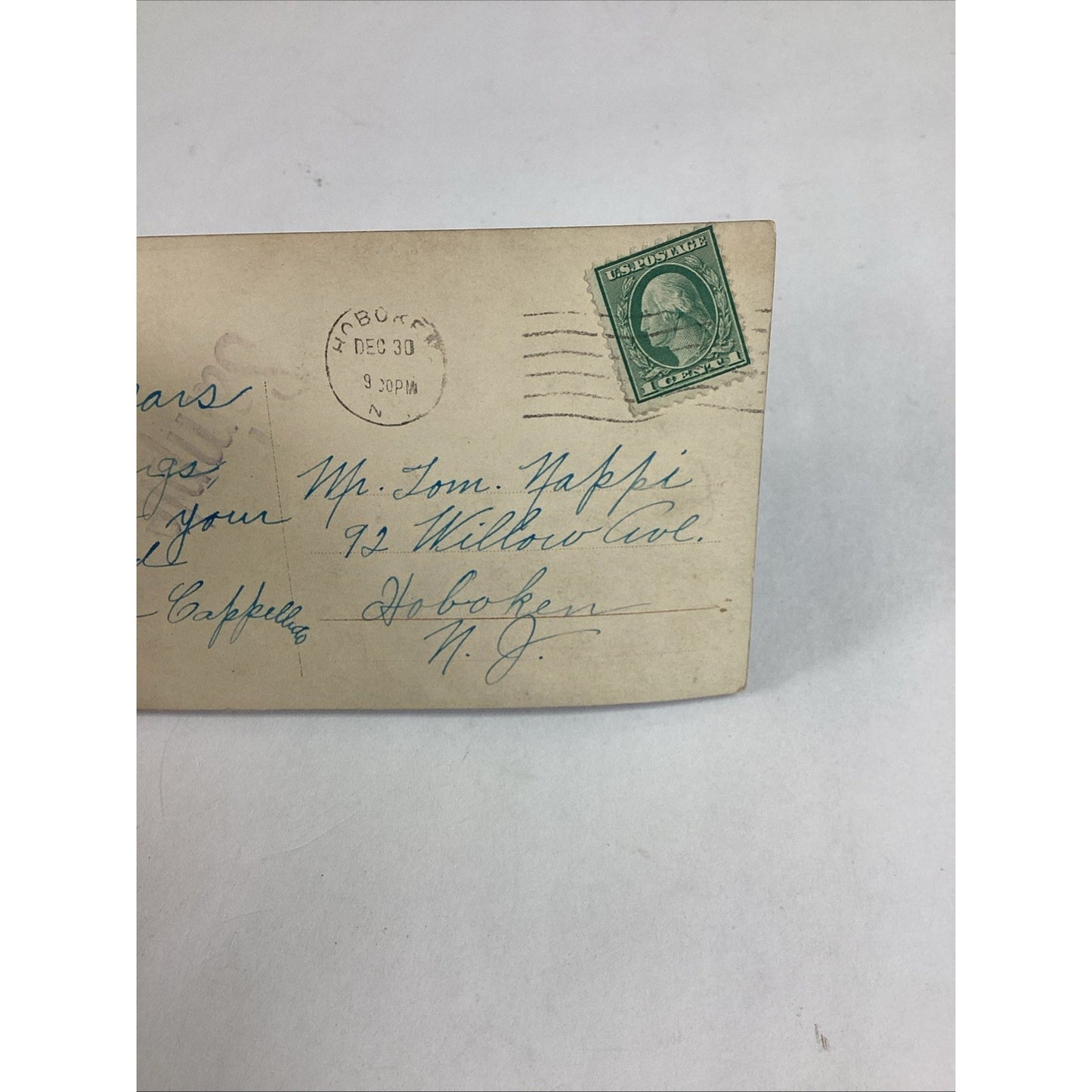 Set Of 5 Antique Italian Postcards