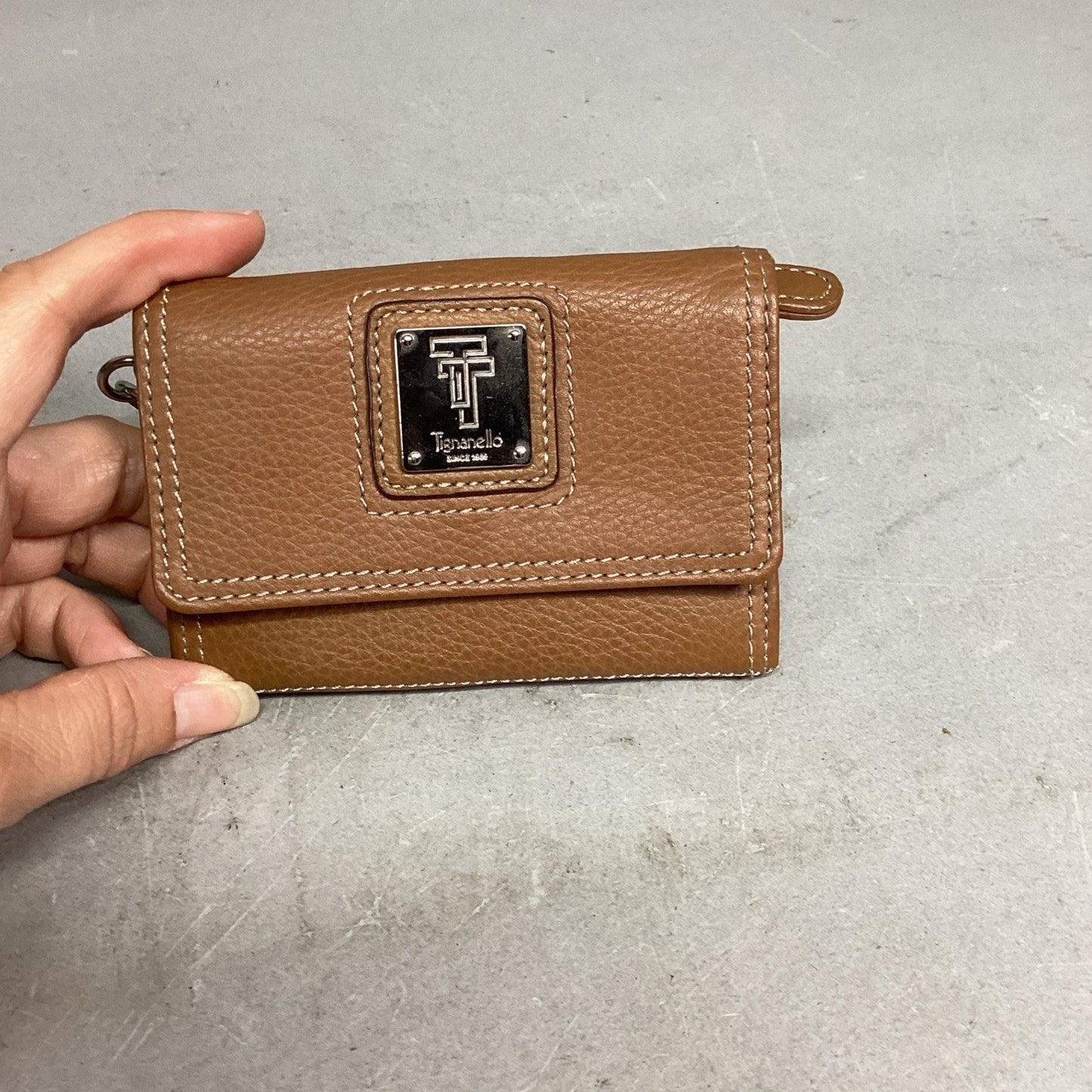 Vintage Tignanello Brown Leather Wallet