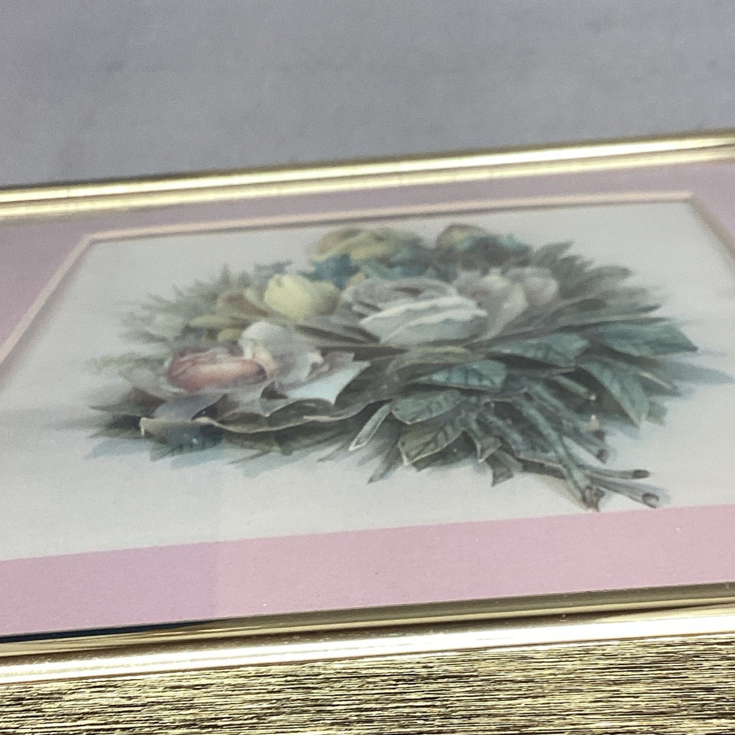 3D Floral Roses In A 12x10” Frame