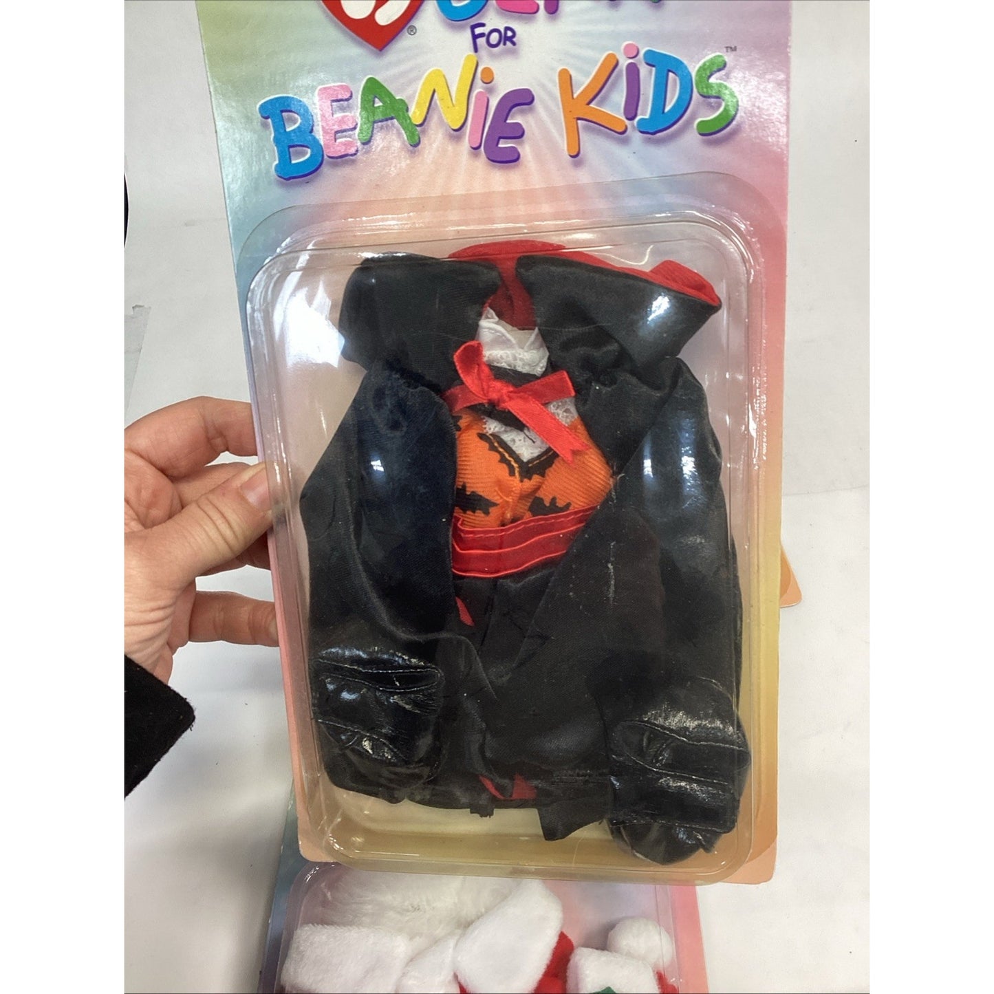 Lot Of 3 Ty Gear For Beanie Kids - The Count, Elf & Santa - New