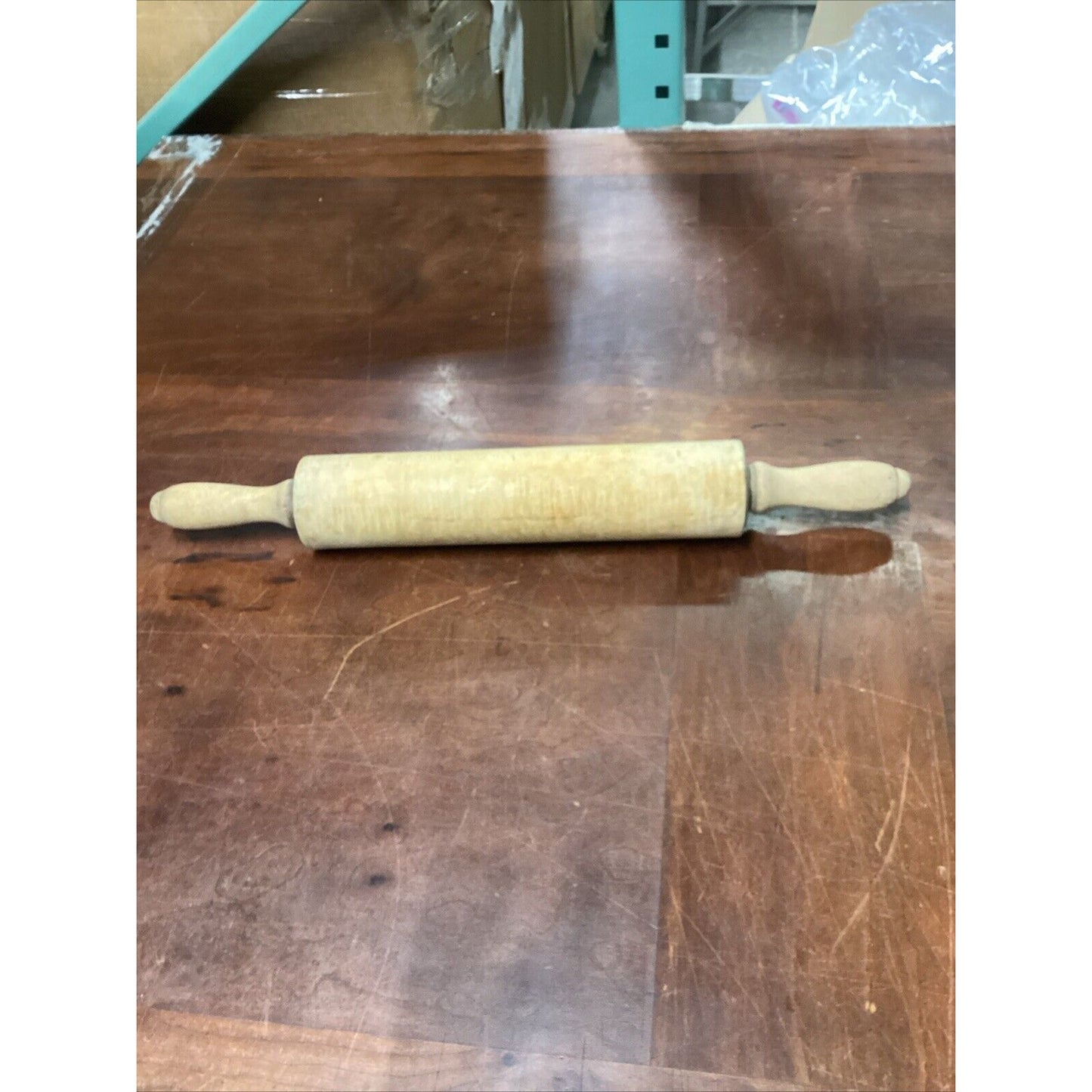 Set Of 2 Vintage Bakers Rolling Pins - Medium & Large