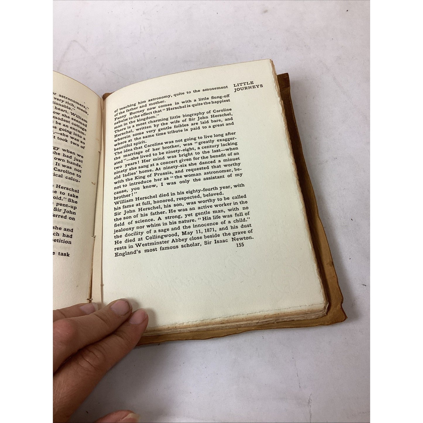 1905 Little Journeys Great Scientists Book I Galileo Newton Darwin & Roycroft