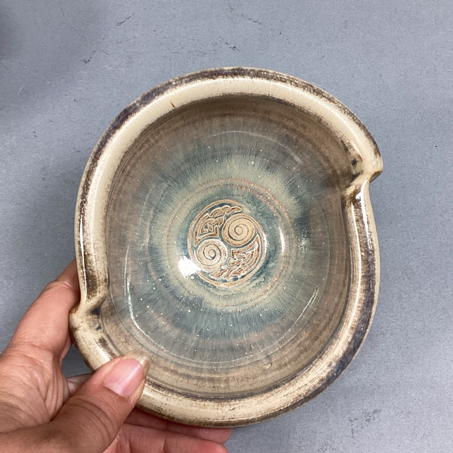 Set Of 2 - Celtic Clays Studio Art Pottery Handmade Bowls - Ireland