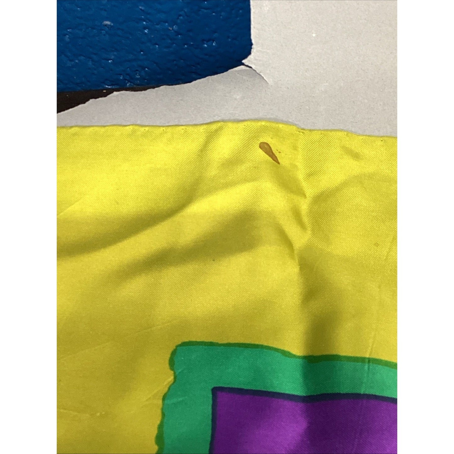 Florio 100% Silk Multicolored Silk Scarf - 30x30”