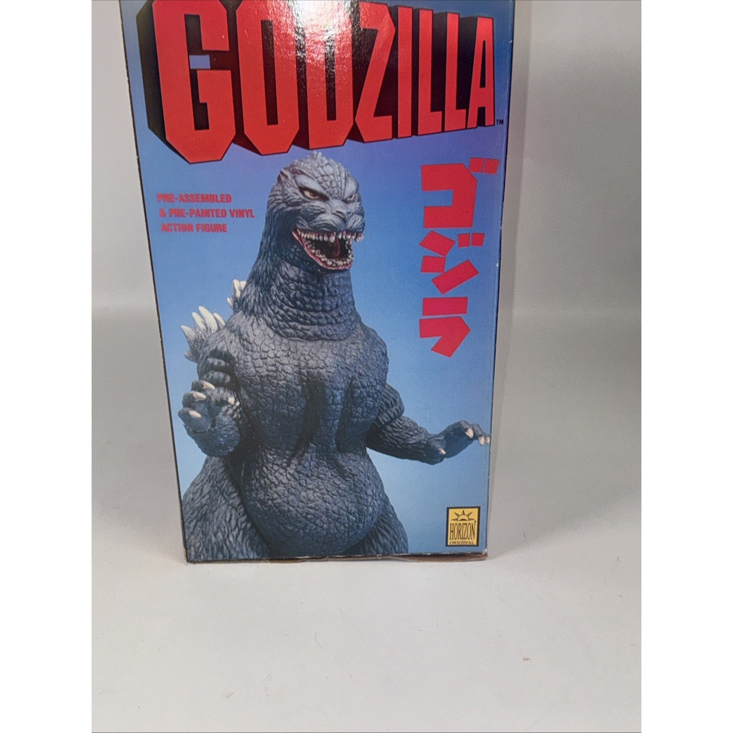Vintage Horizon Godzilla Vinyl Action Figure w/box 1993