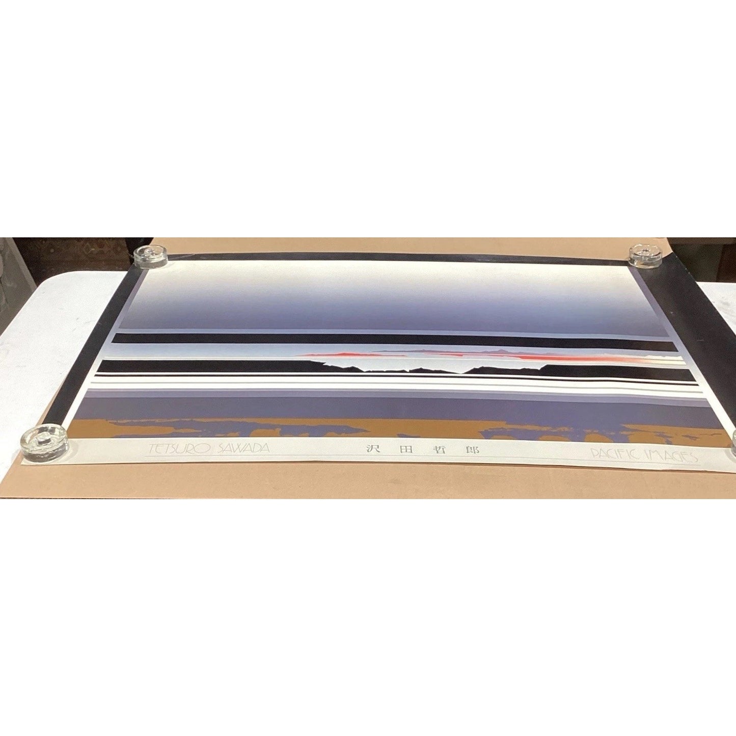 1986 Tetsuro Sawada Pacific Images Poster - 48.5x39.75”