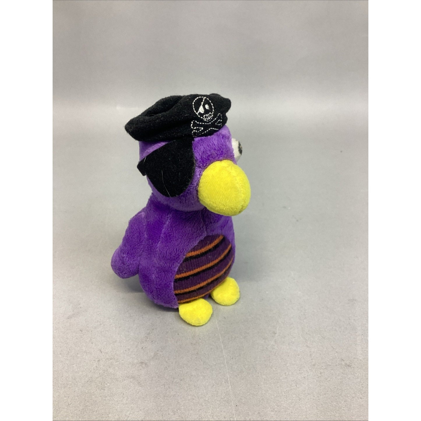 Halloween Okee Dokee Parrot Pirate 6" #13485 Plush With Sound