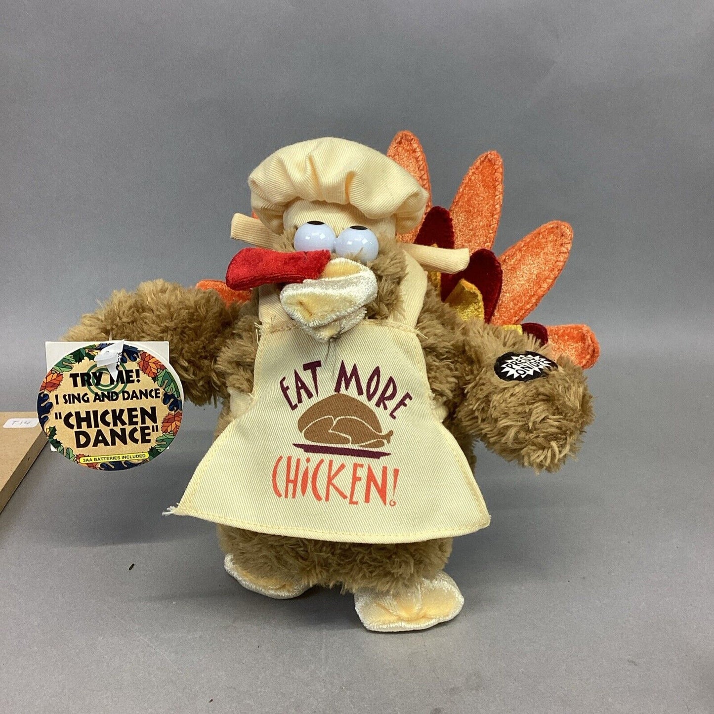 Lot Of 9 Turkey Thanksgiving Decor - Plaque, Shelf Sitter, 2 Puppets, 2 Plushes
