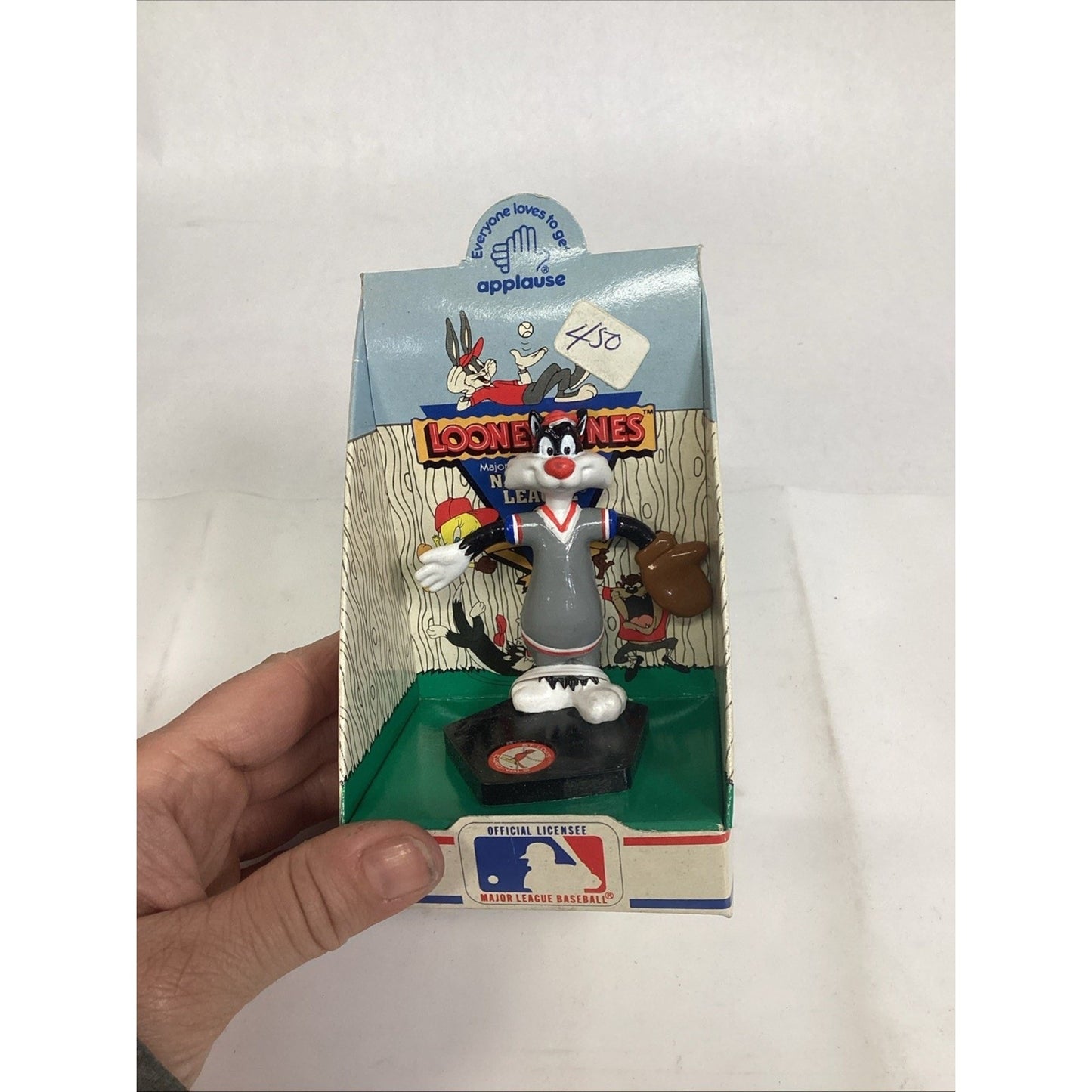 Vintage 1990 Applause Looney Tunes Major League Baseball Figurines Lot of 5 New