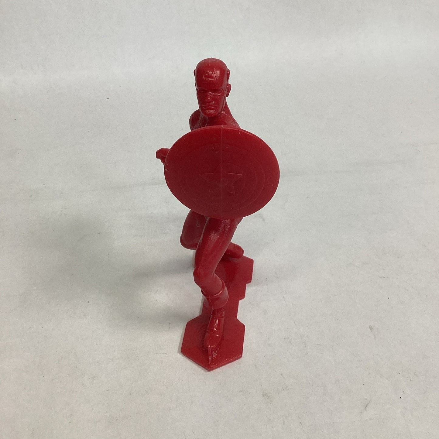 NOS CAPTAIN AMERICA Marvel MARX Red Super Heroes Figure 1967 VINTAGE