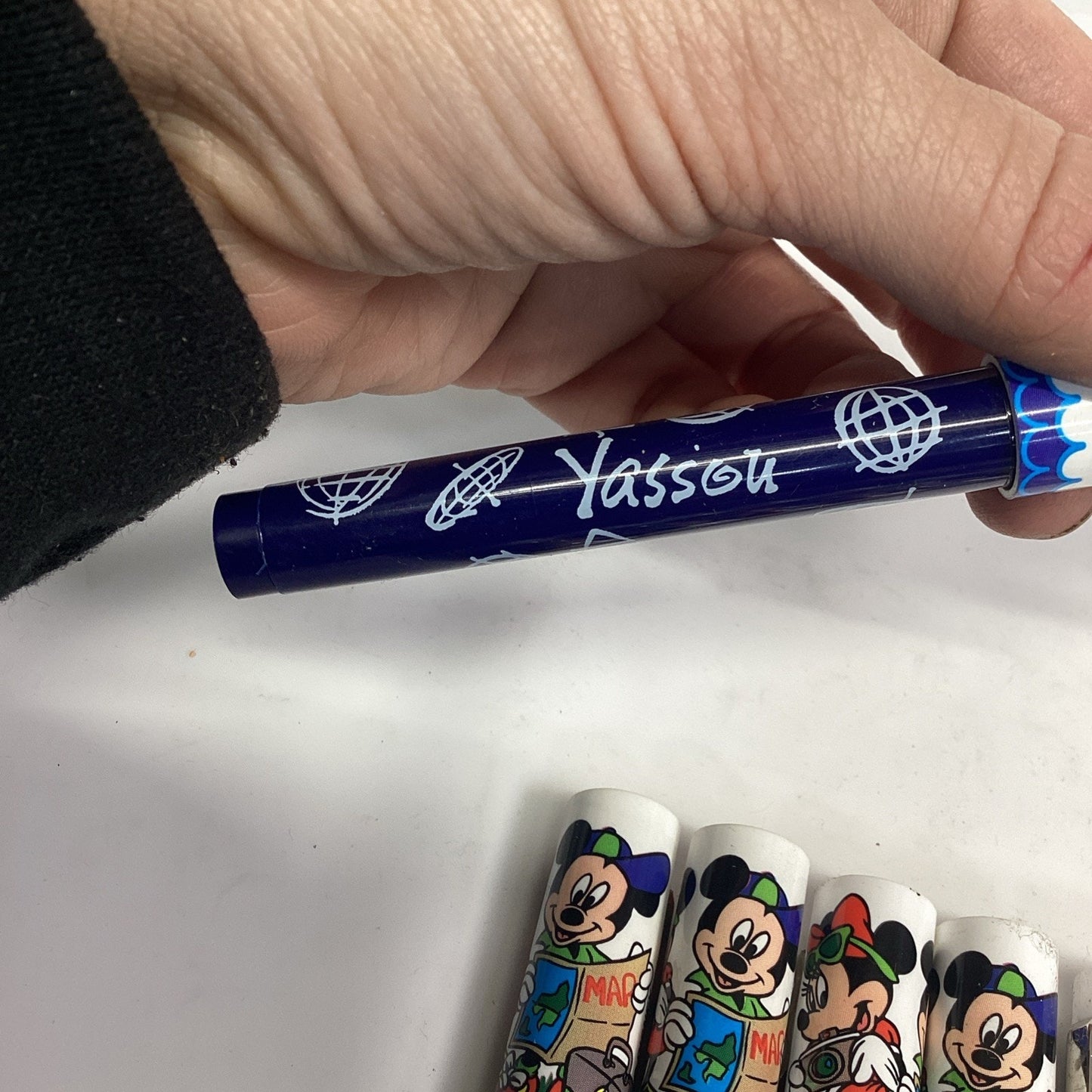 Large Lot Of 26 Disney Mickey Mouse & Minnie Mouse New York Souvenir Pens - New