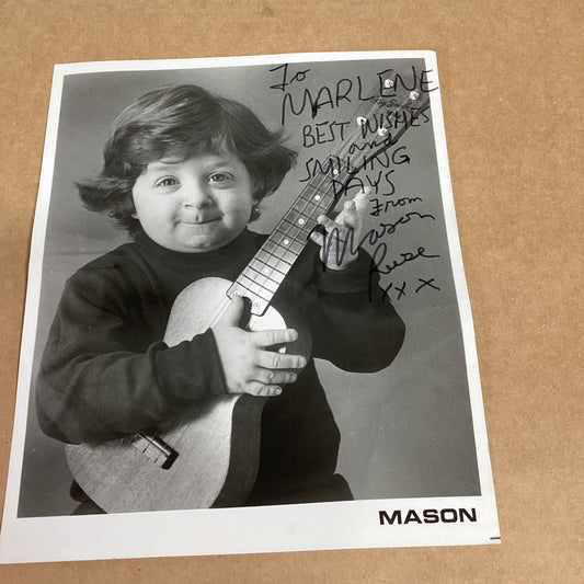 Mason Reese Signed Photograph - 8x10” Photo