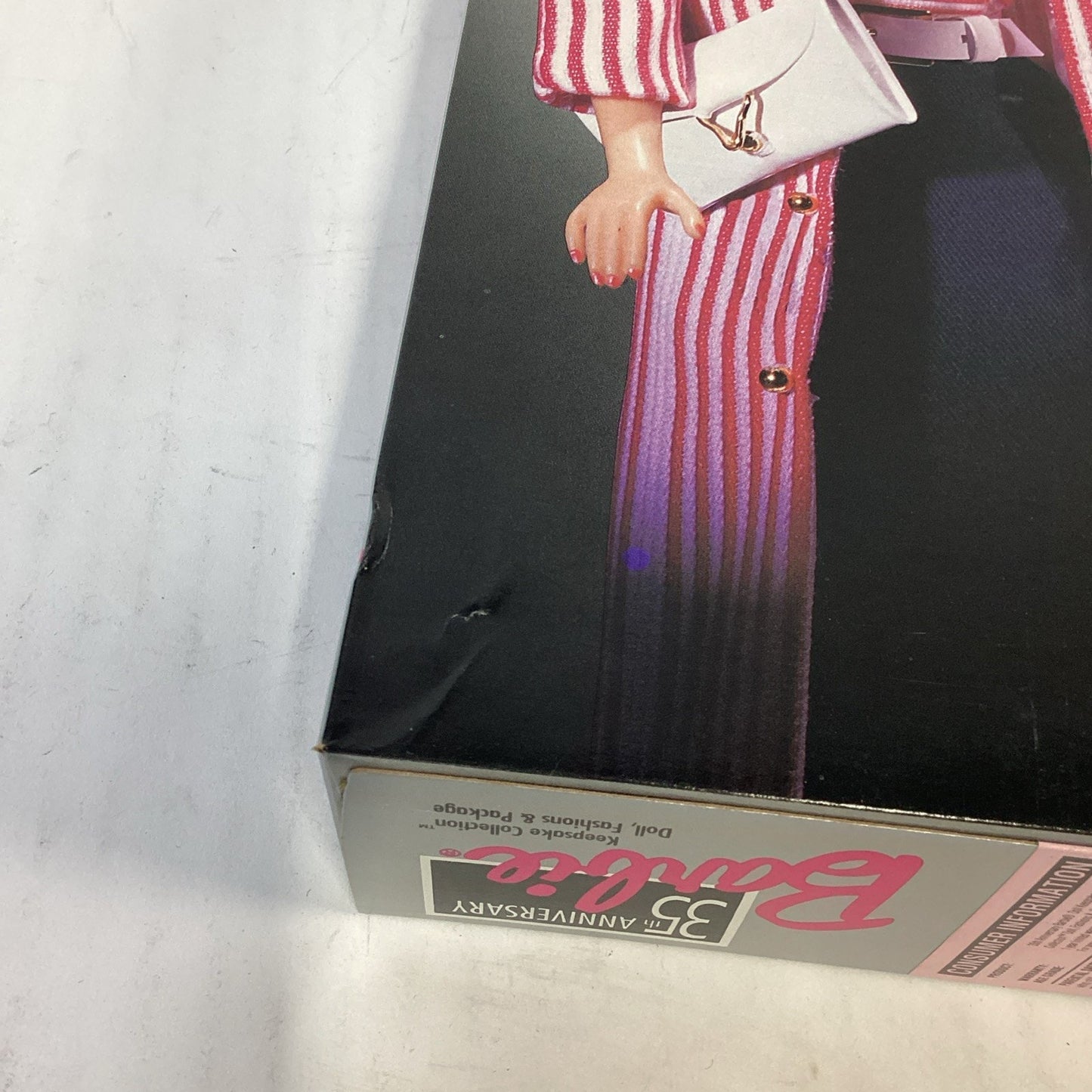 Barbie 35th Anniversary Barbie Doll, Fashions & Package 1959 Reproduction NOS