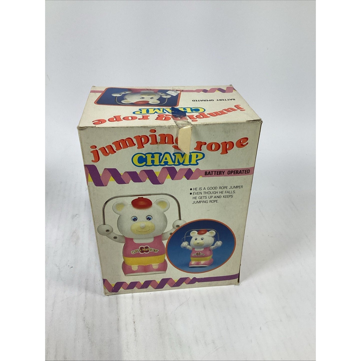 Vintage Rare NOS Jumping Rope Champ - Battery Operated