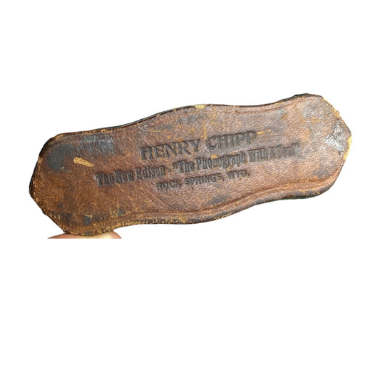 Antique Henry Chipp - The New Edison ‘The Phonograph With A Soul’ Pin Cushion