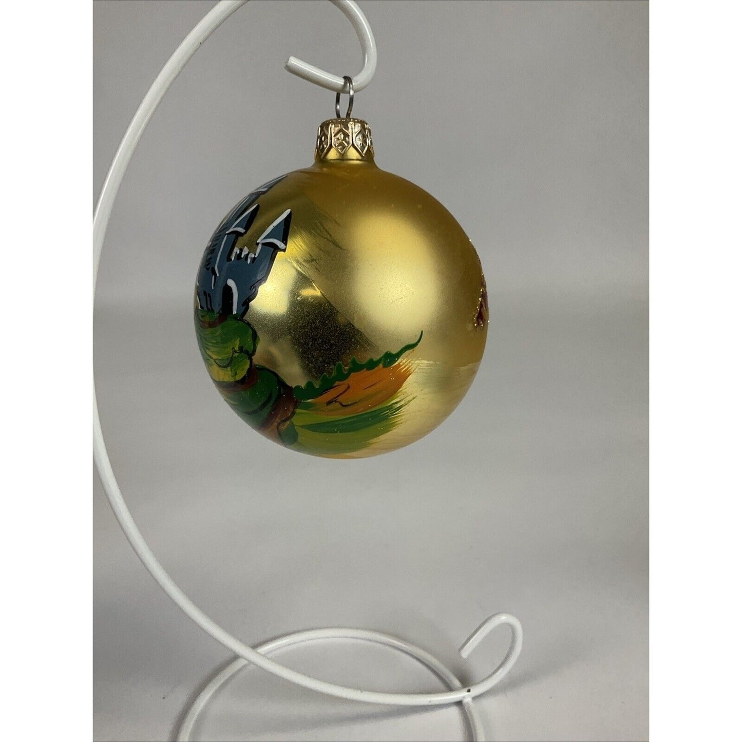 Kurt Aldler Emerald City Glass globe WIZARD OF OZ Ball Christmas Ornament