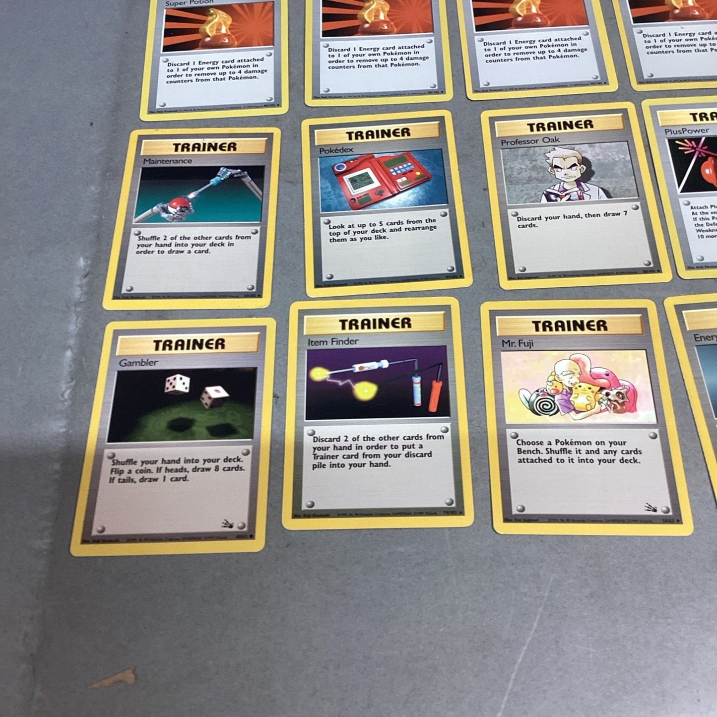 Lot Of 31 Pokemon Trainers Trading Cards