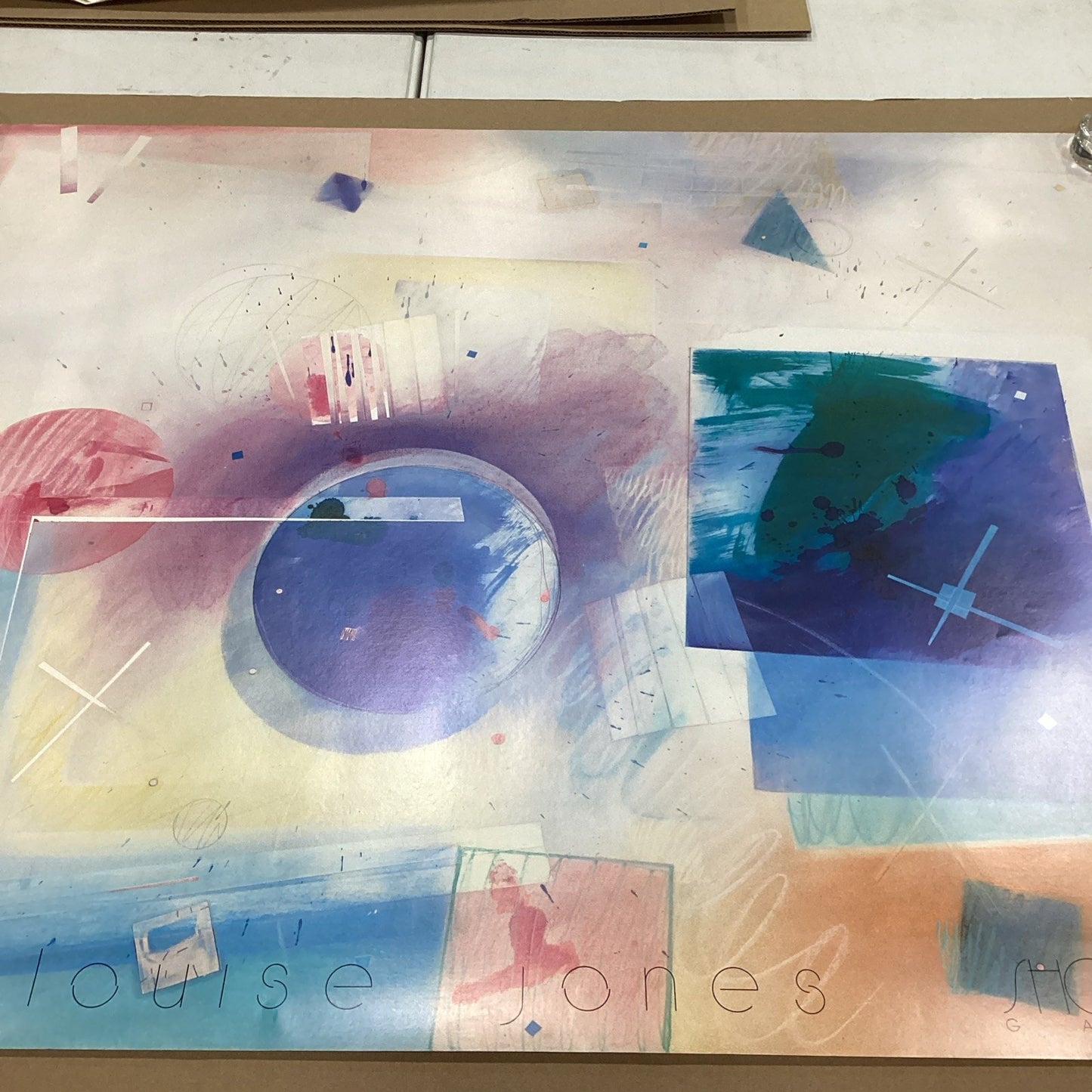 Nancy Louise Jones Abstract Art Print - 46x35”