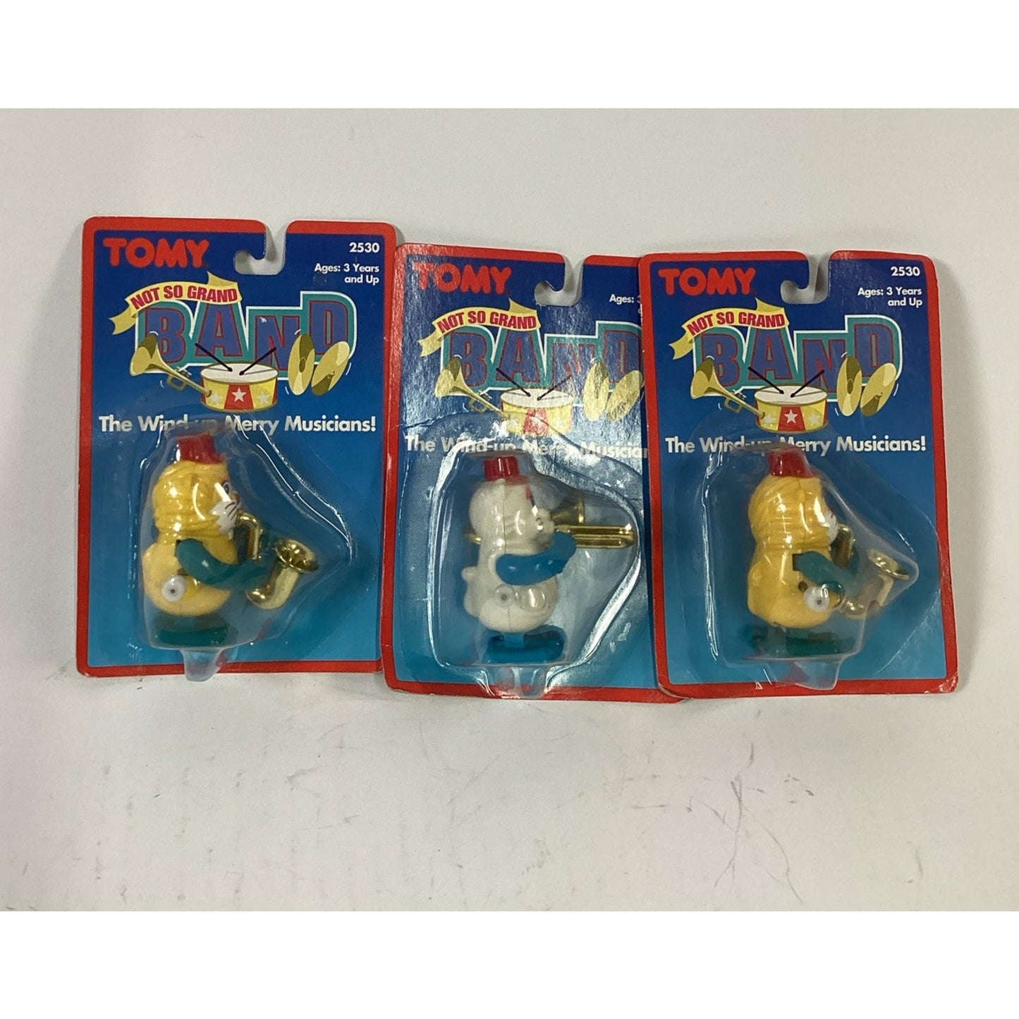 Lot Of 3 - 1994 Tomy Not So Grand Band - New In Packages