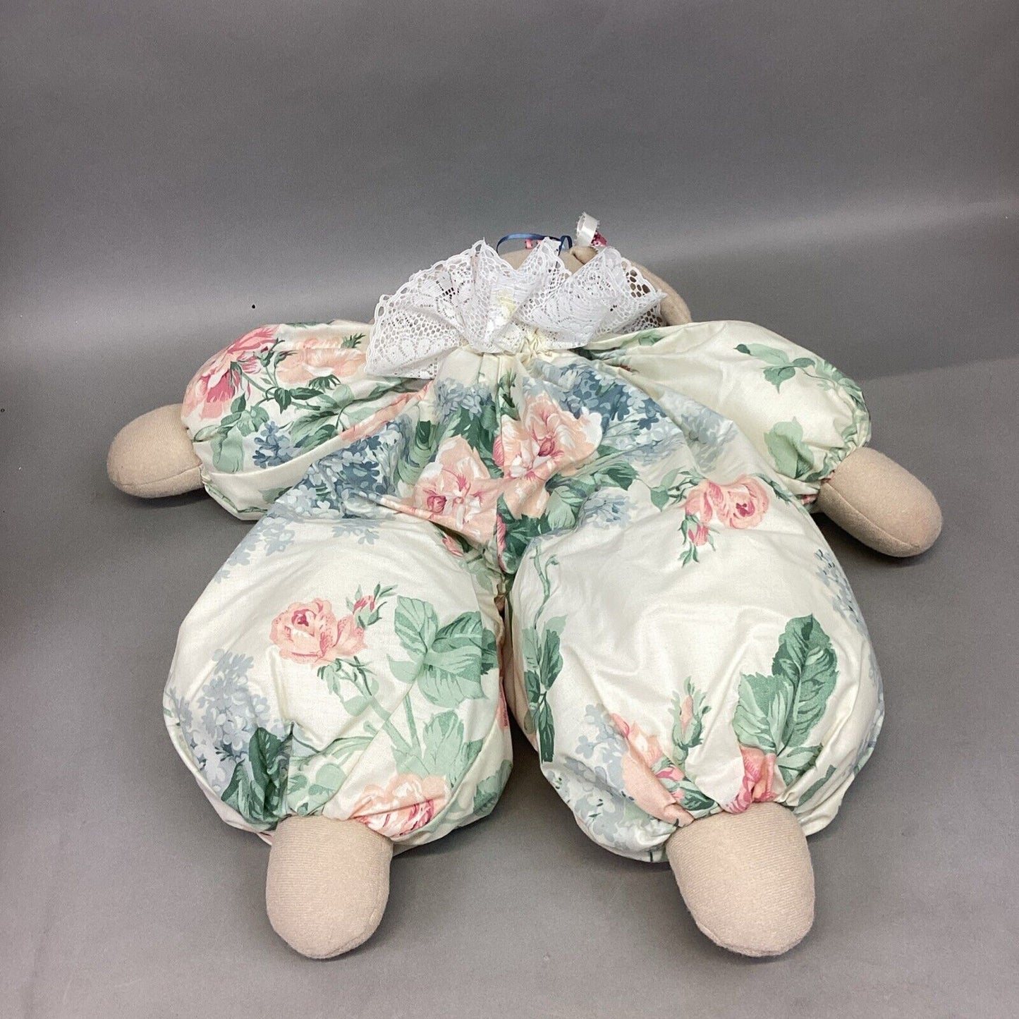 Vintage Collectible Primitive Handmade Plush Bunny Rabbit W/ Tag - 21”