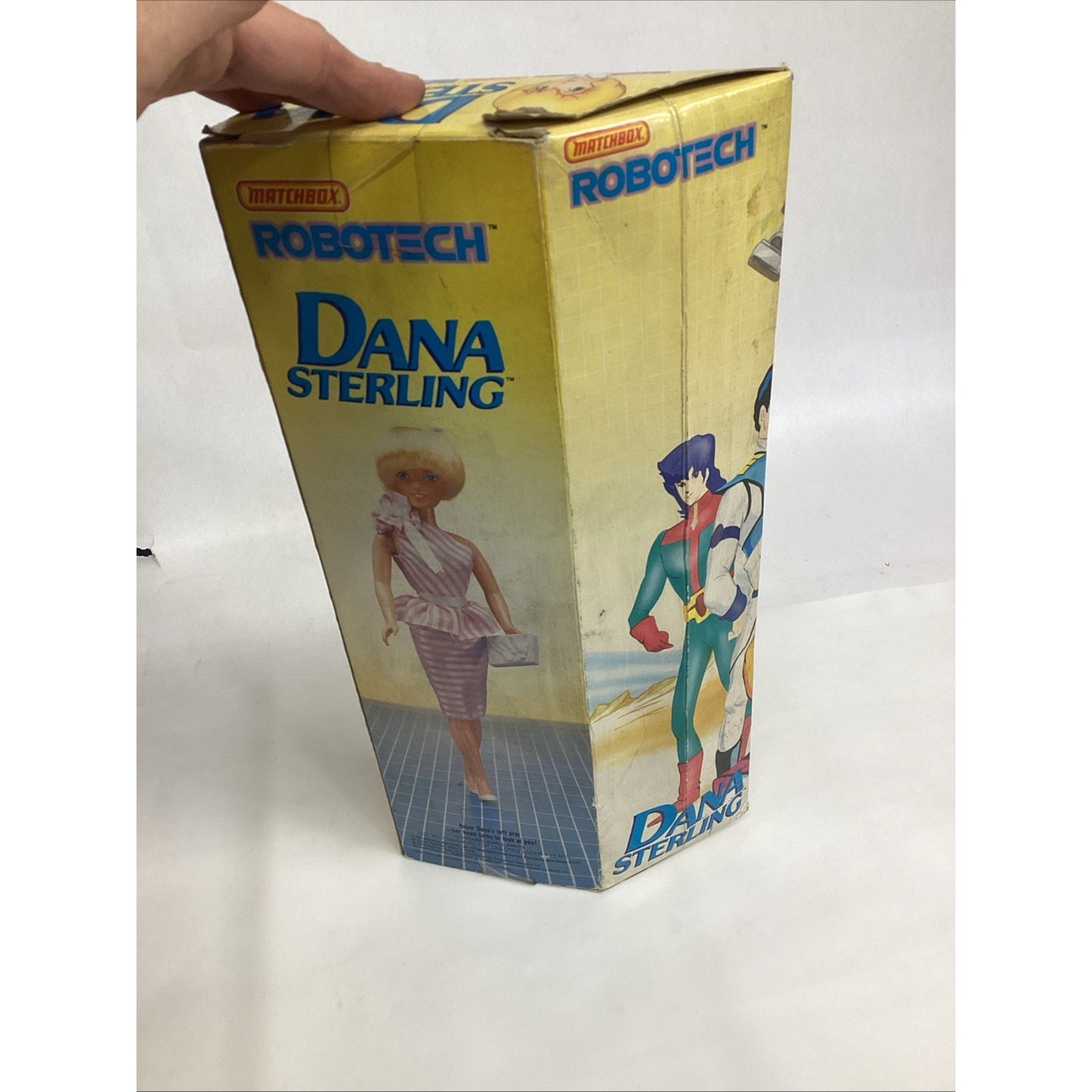 1985 NOS Robotech Matchbox DANA STERLING Pink Dress 11 ½” Action Figure Doll
