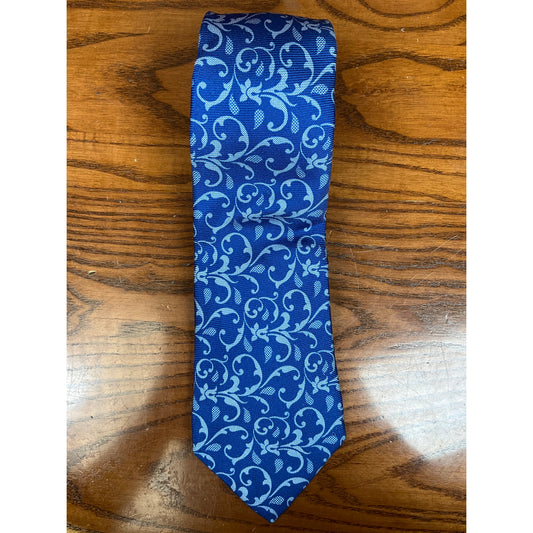 Kiton Mens Blue Necktie