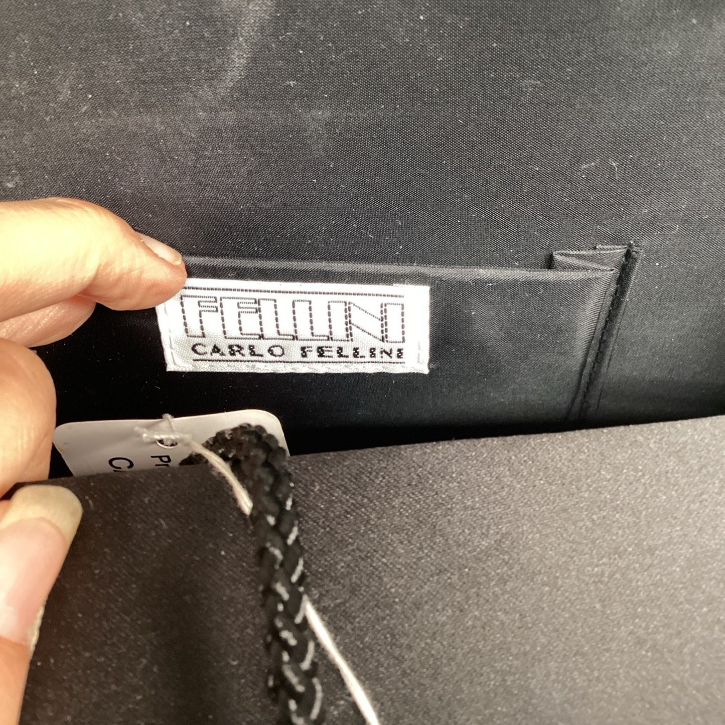 Carlo Fellini ‘Nordstrom’ Women’s Black Purse - NWT