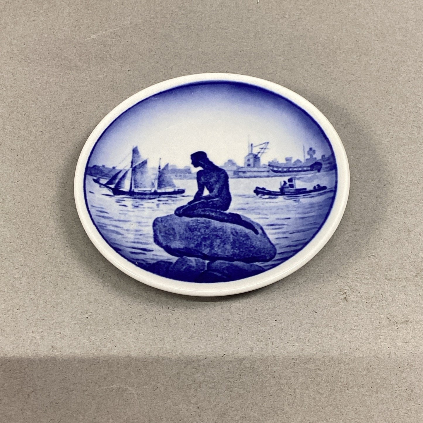Royal Copenhagen Trinket Dish & 3 Decorative Mini Plates - Denmark