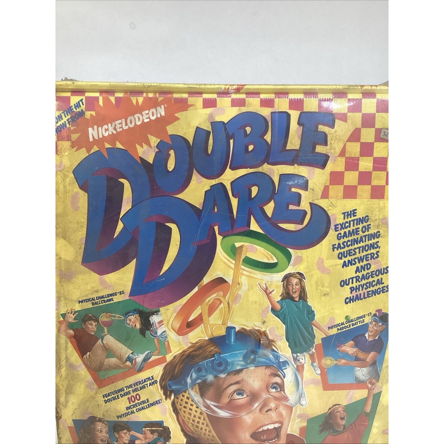 New Sealed 1987 Vintage Pressman DOUBLE DARE Nickelodeon Board Game Based On TV