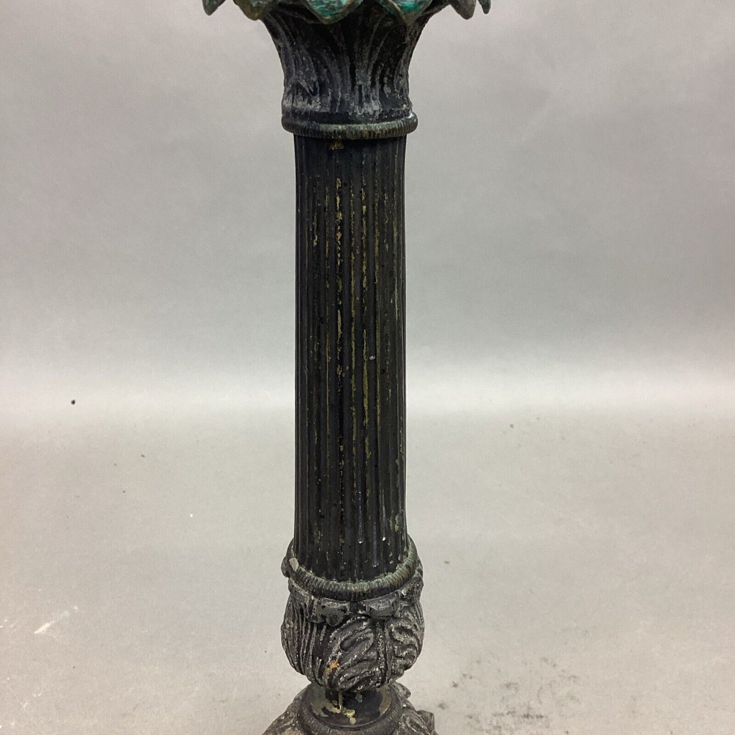 Antique Early 1900’s Candlestick Holder - 12.75”H