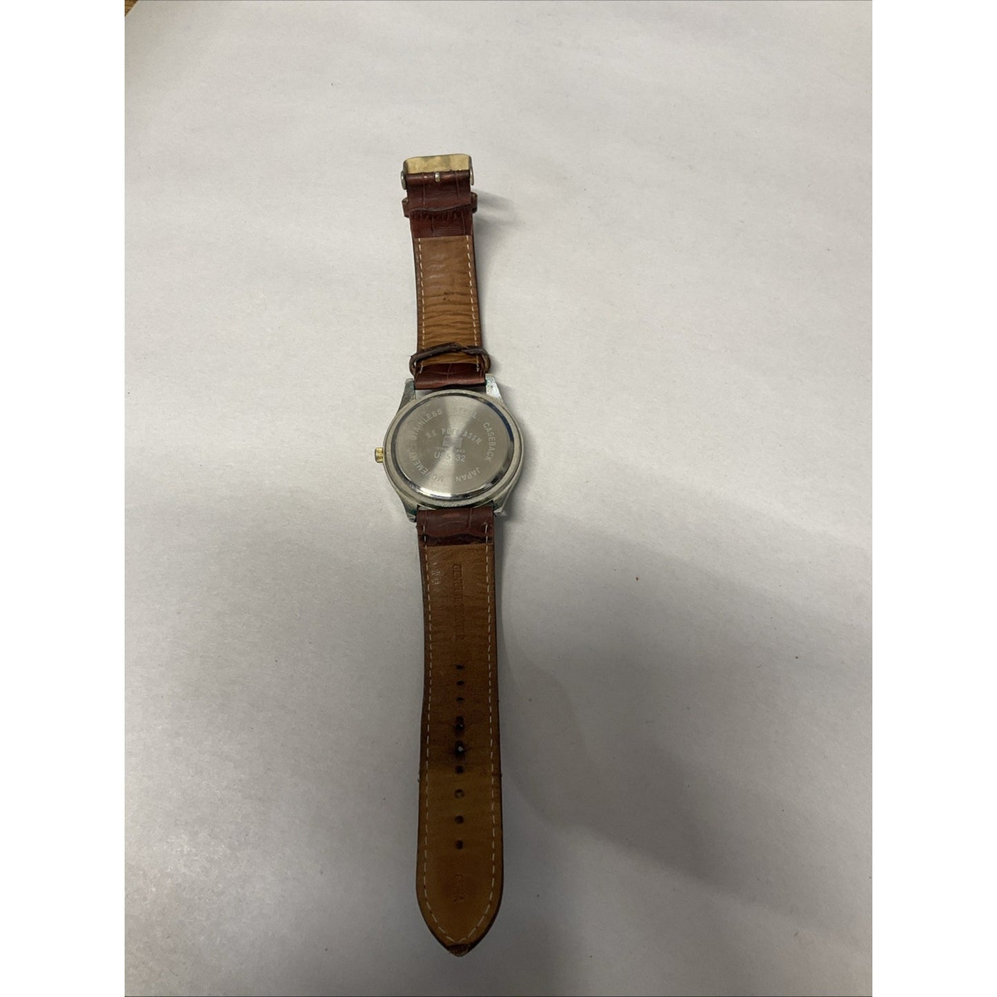 U.S. Polo Assn. Watch Brown Strap US5132