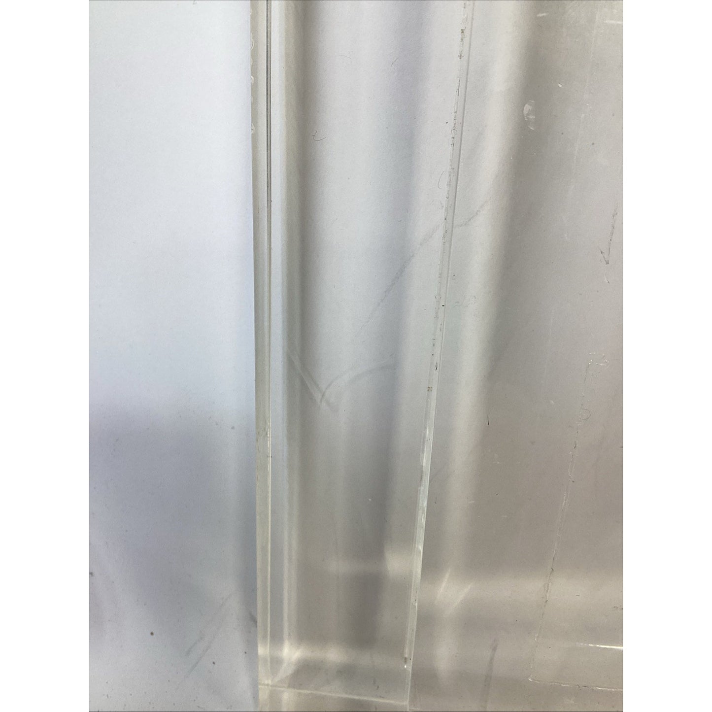 Clear Acrylic Heavy Display Stand - 2 Levels - 10x10x2.5”