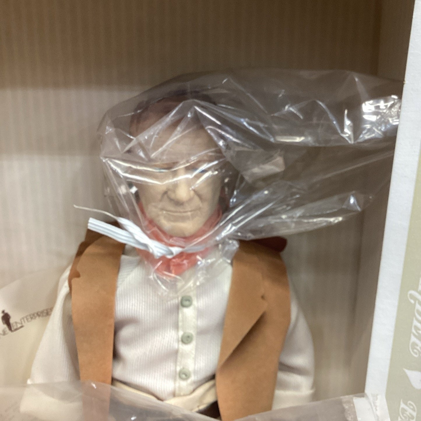Effanbee 1981 John Wayne "Symbol of the West" Doll - Original Box & Tag NOS