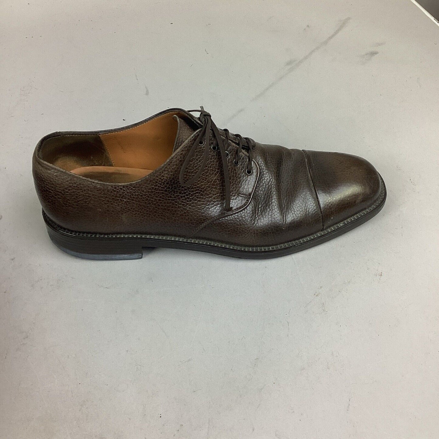 Salvatore Ferragamo Men’s Brown Dress Shoes - Size 8.5