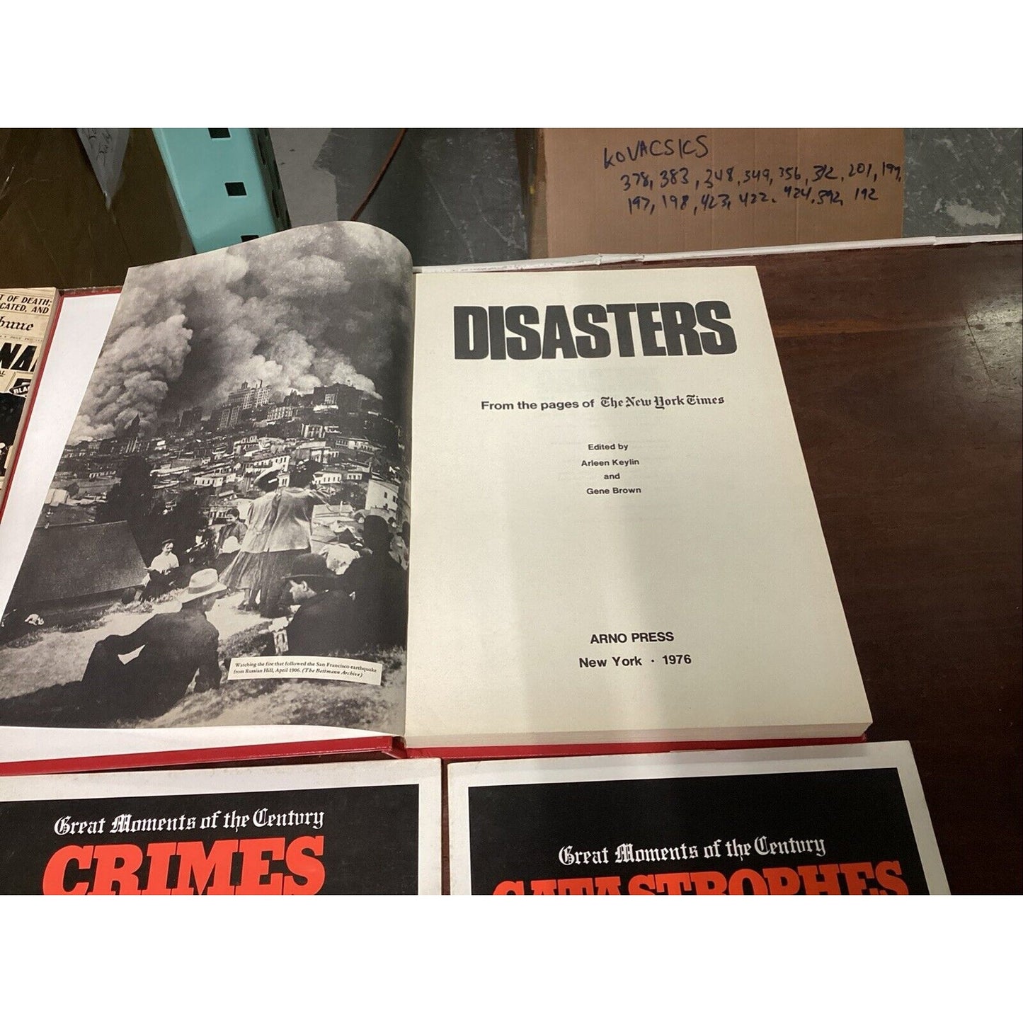 Deadline Disasters, Catastrophes, World Shattering Events, Disasters, Crimes &