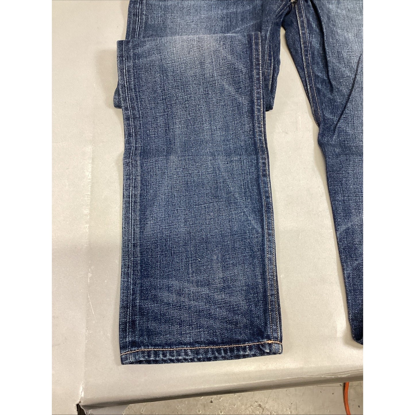 Allsaints Spitalfields Men’s 4 Button Denim Blue Jeans - #1A52-23