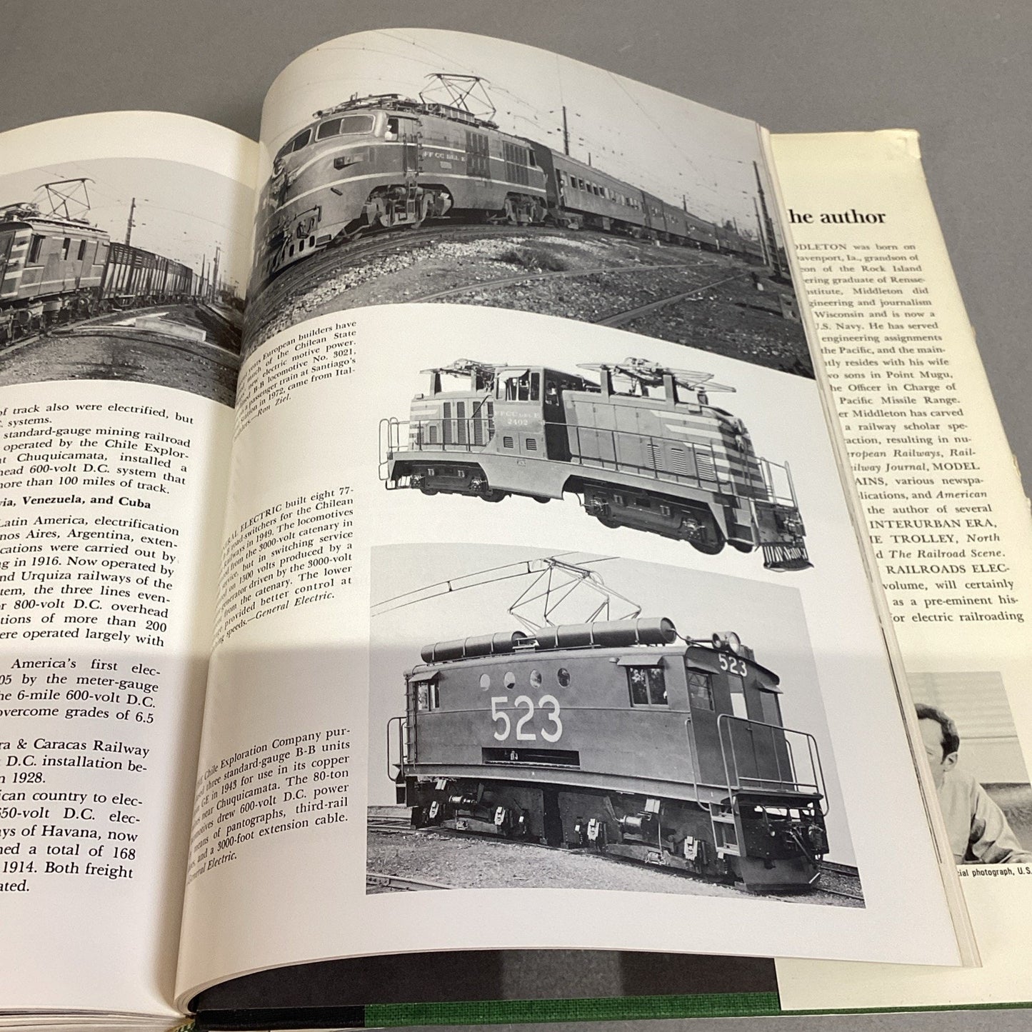 When The Steam Railroads Electrified By William Middleton 1974 1 Ed. Hardcover