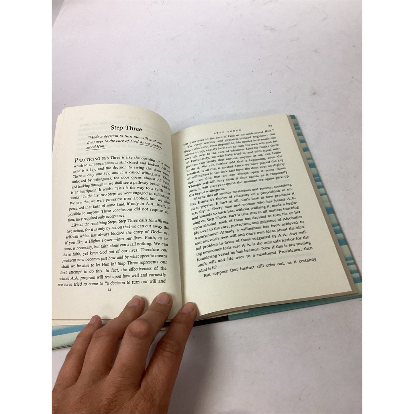 Twelve Steps and Twelve Traditions -Hardcover - 52nd Printing - 1995
