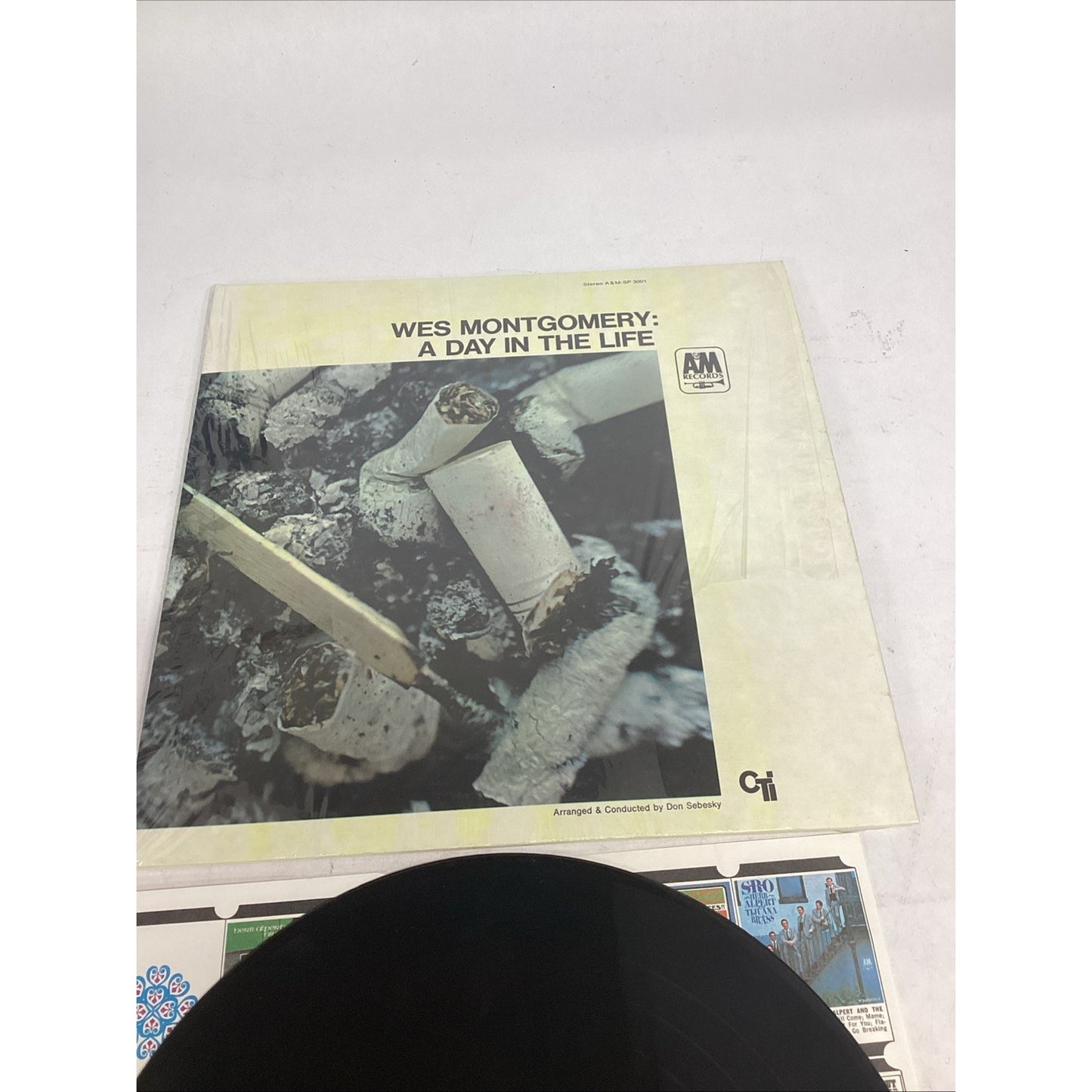 WES MONTGOMERY - A DAY IN THE LIFE Vinyl Record