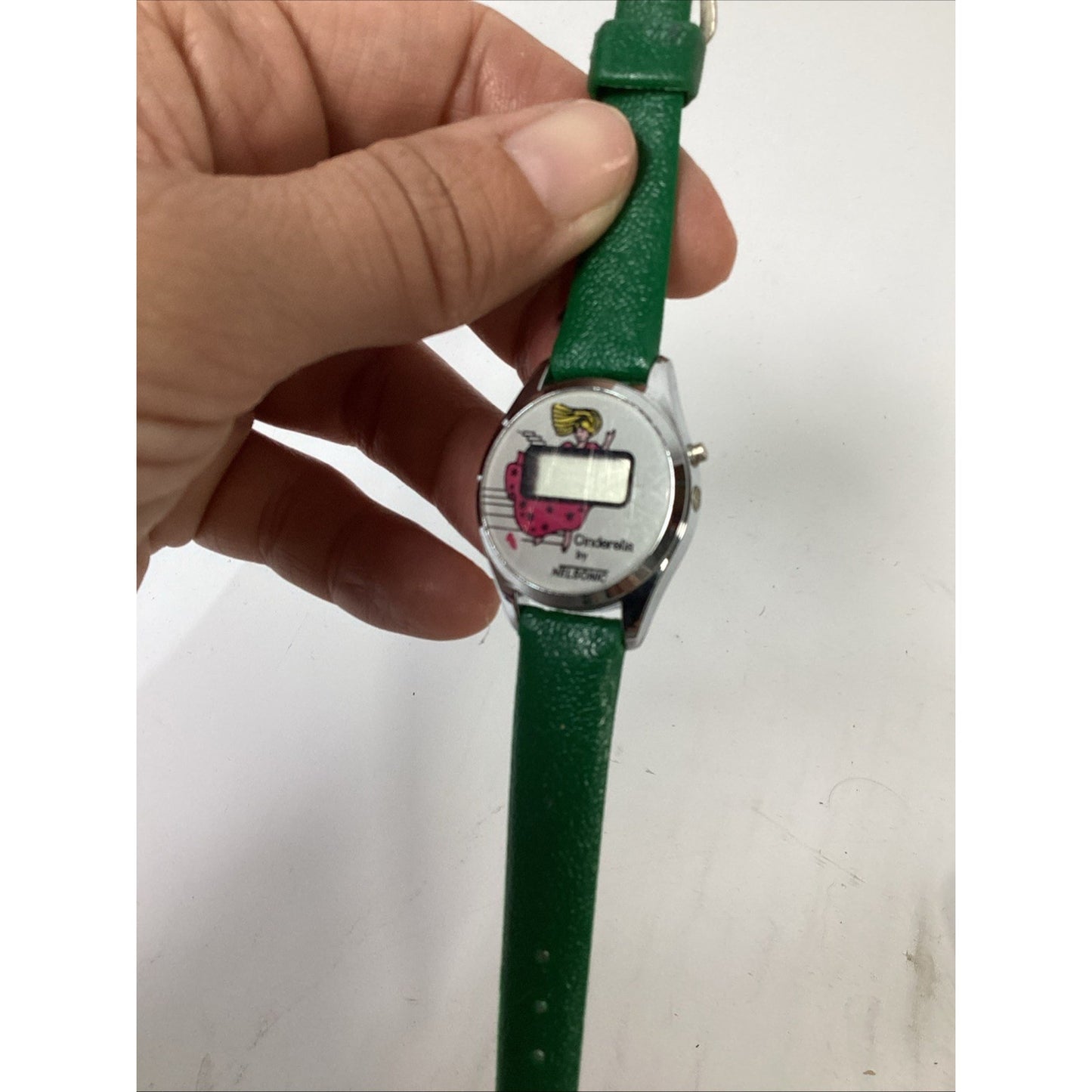 Set Of 2 Cinderella Nelsonic Children’s Watches - Vintage - Untested