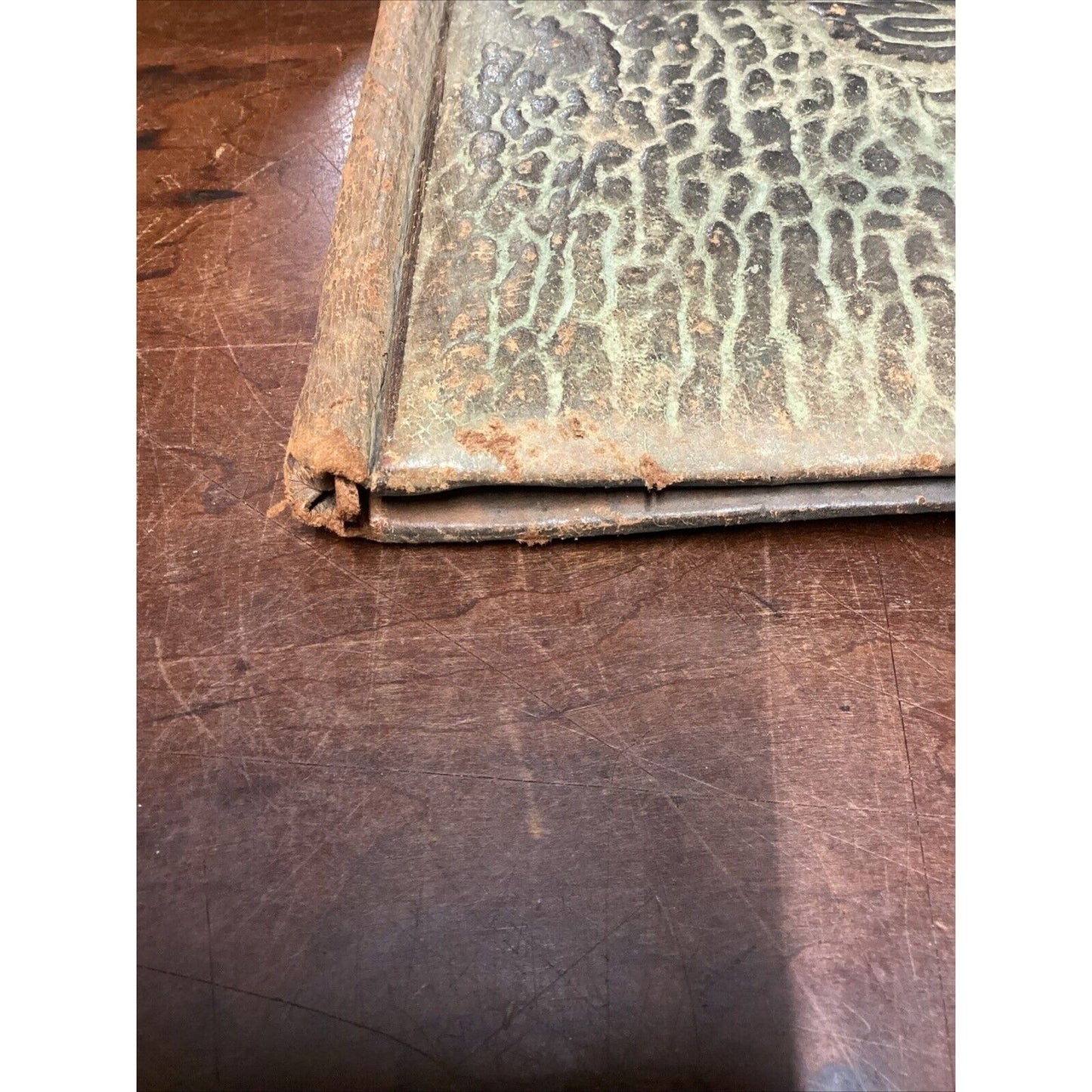 Vintage Artisan Brown Leather Bound Book Note Book Hard Cover