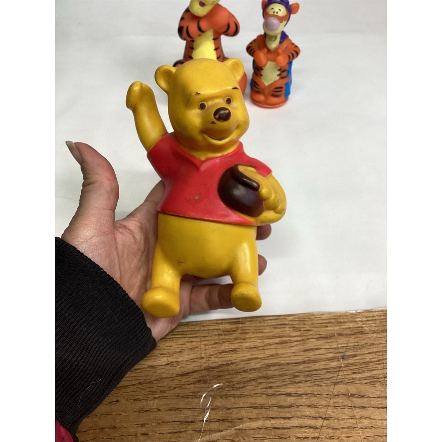 Lot Of 3 Vintage Winnie The Pooh And Tiger Figures