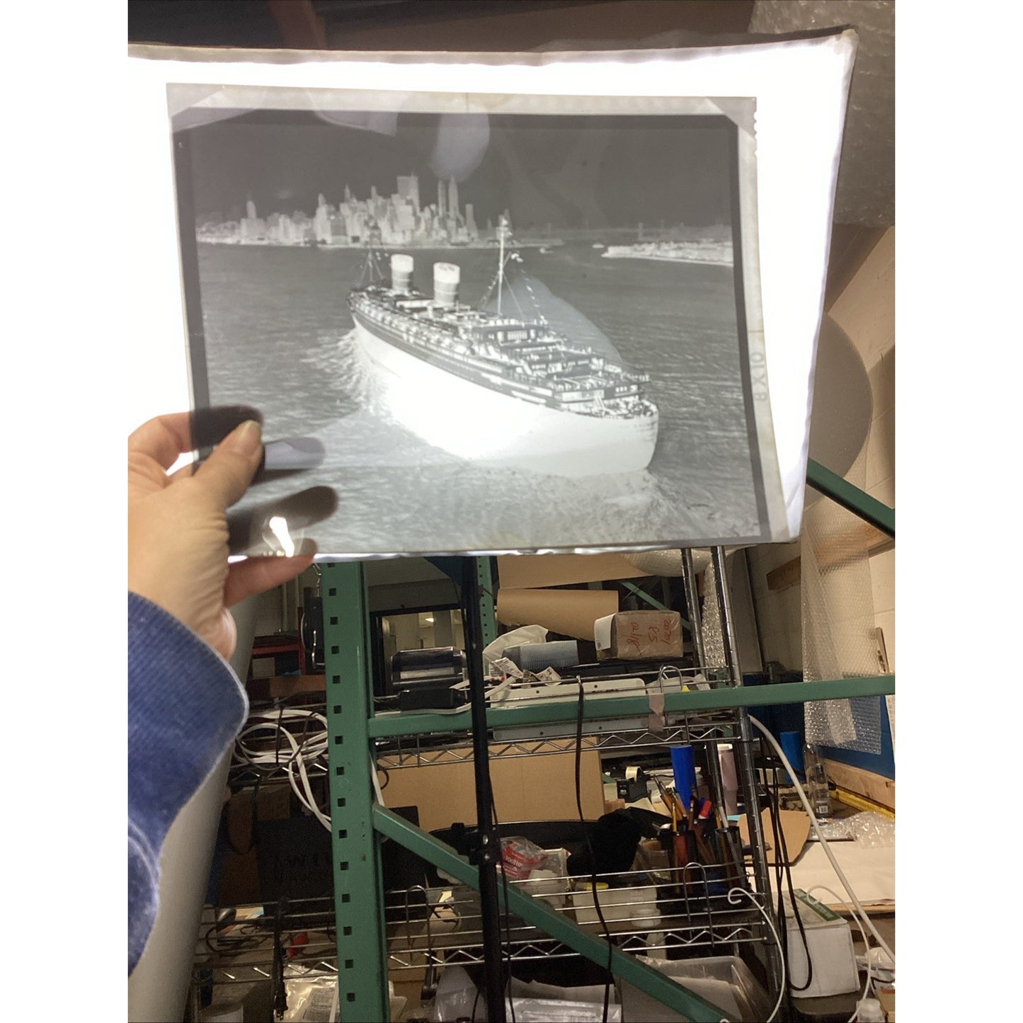 Set Of 2 Copyright Photos Of Queen Elizabeth & 1 - 1966 Queen Elizabeth Negative