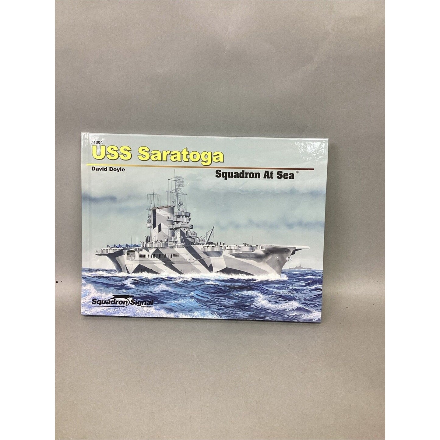 USS Saratoga - Squadron At Sea - #74004 - by David Doyle