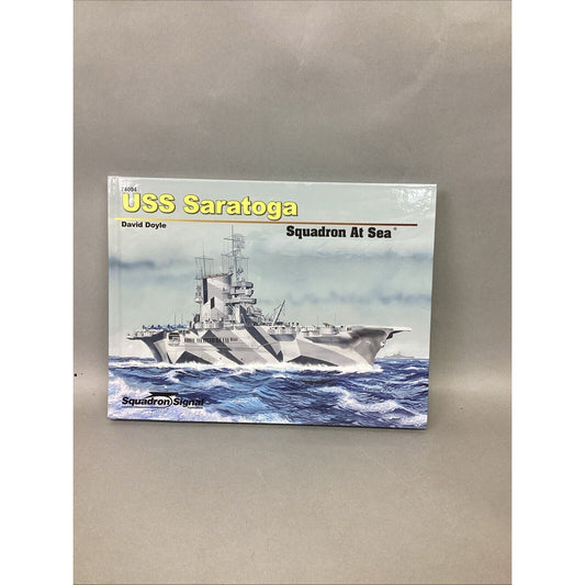 USS Saratoga - Squadron At Sea - #74004 - by David Doyle