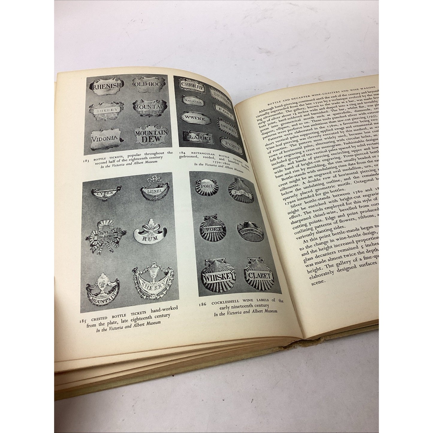 SMALL ANTIQUE SILVERWARE BY BERNARD HUGHES - ILLUSTRATED - 1957 - First Edition