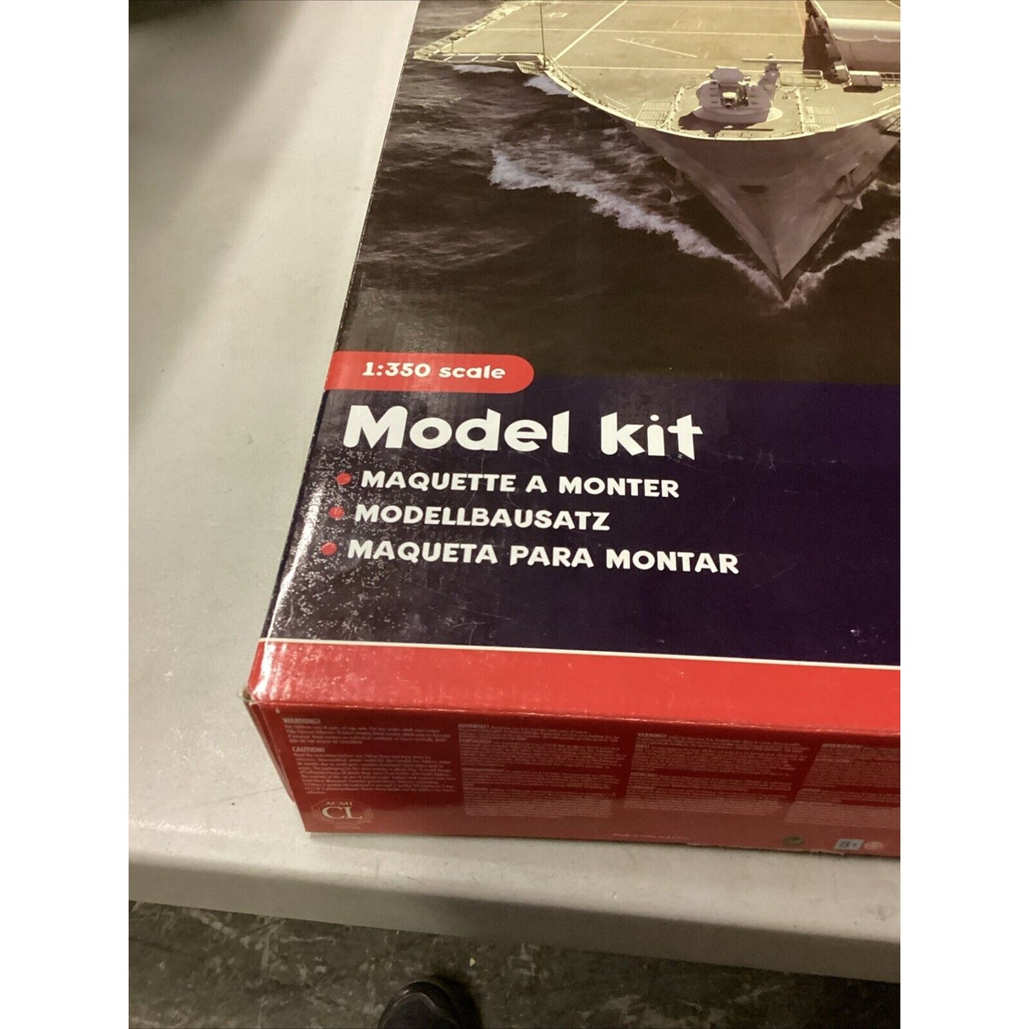 Airfix A14201 - HMS Illustrious - 1:350 Plastic Model Kit Ship - Open Box/Sealed